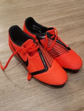 Nike PhantomVNM Soccer Shoes - Orange / Black
